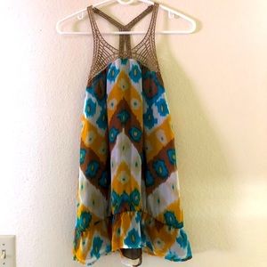 Silk Ark & Co Multi Color Tank Top